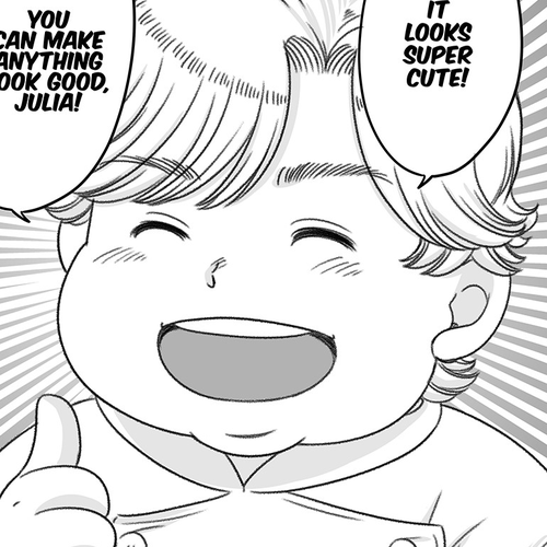 The Skinny Girl and The Chubby Boy Chapter 23 cover