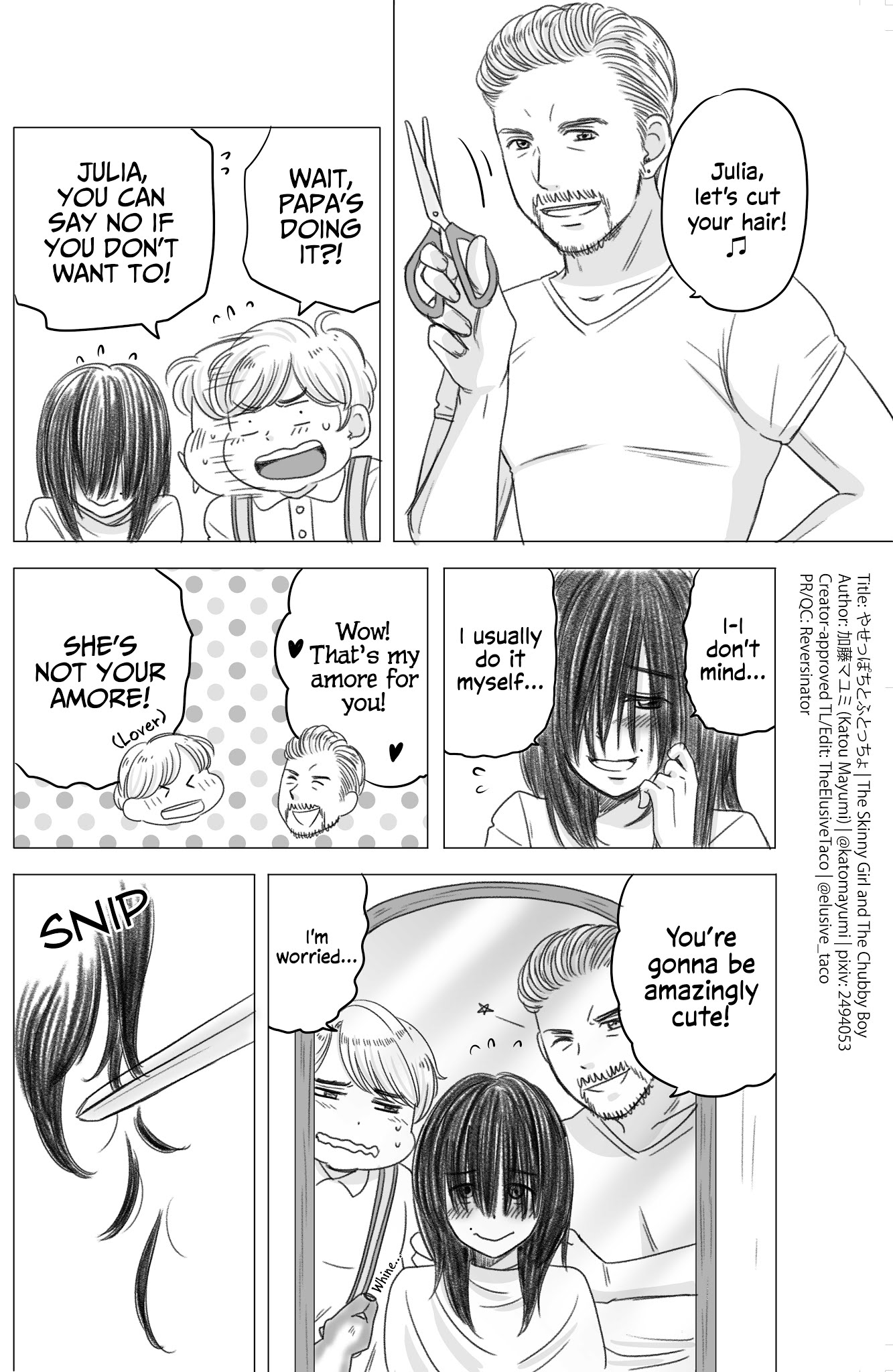 The Skinny Girl and The Chubby Boy Chapter 3 page 1 - Chapter 3