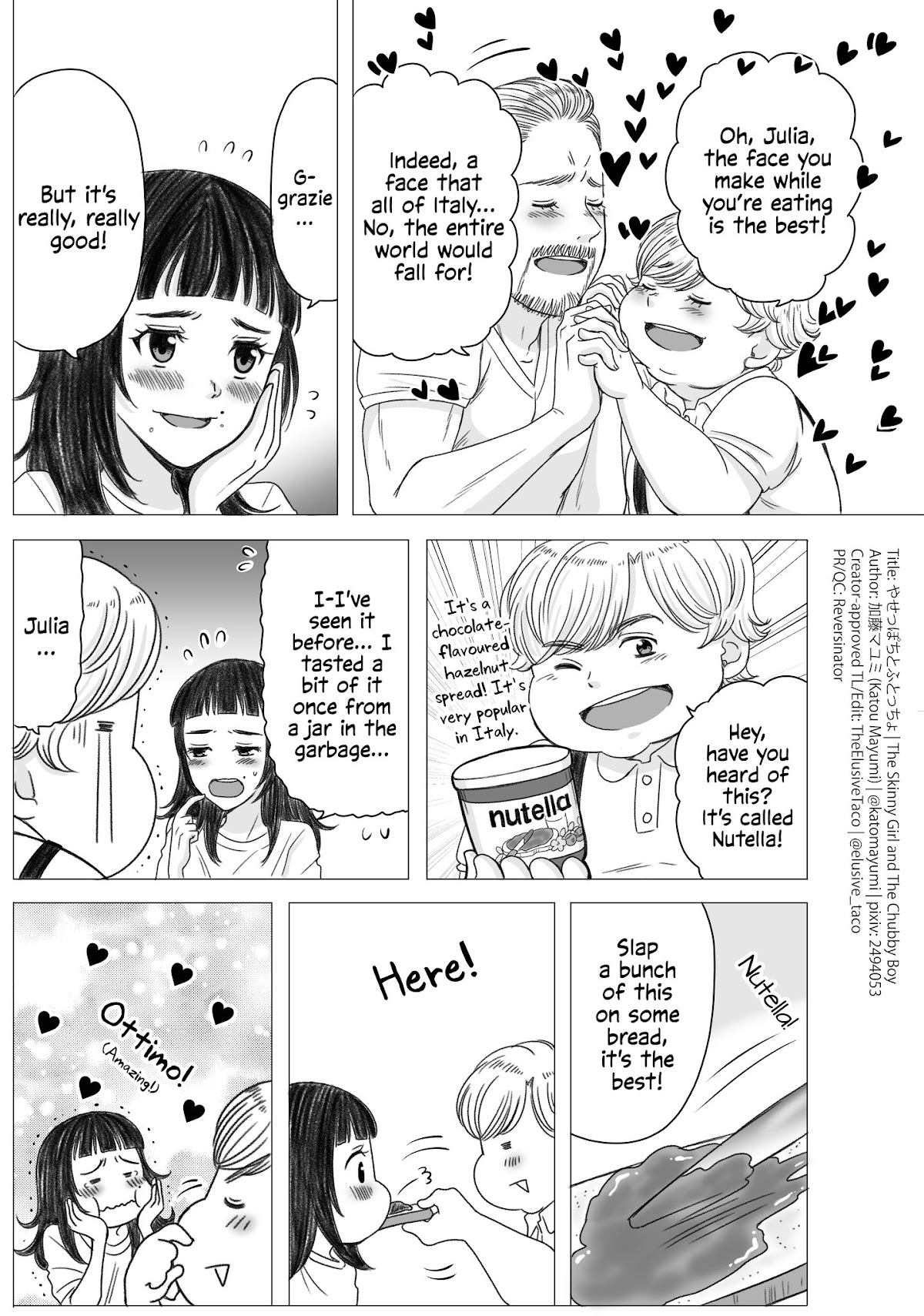 The Skinny Girl and The Chubby Boy Chapter 7 page 2 - Chapter 7