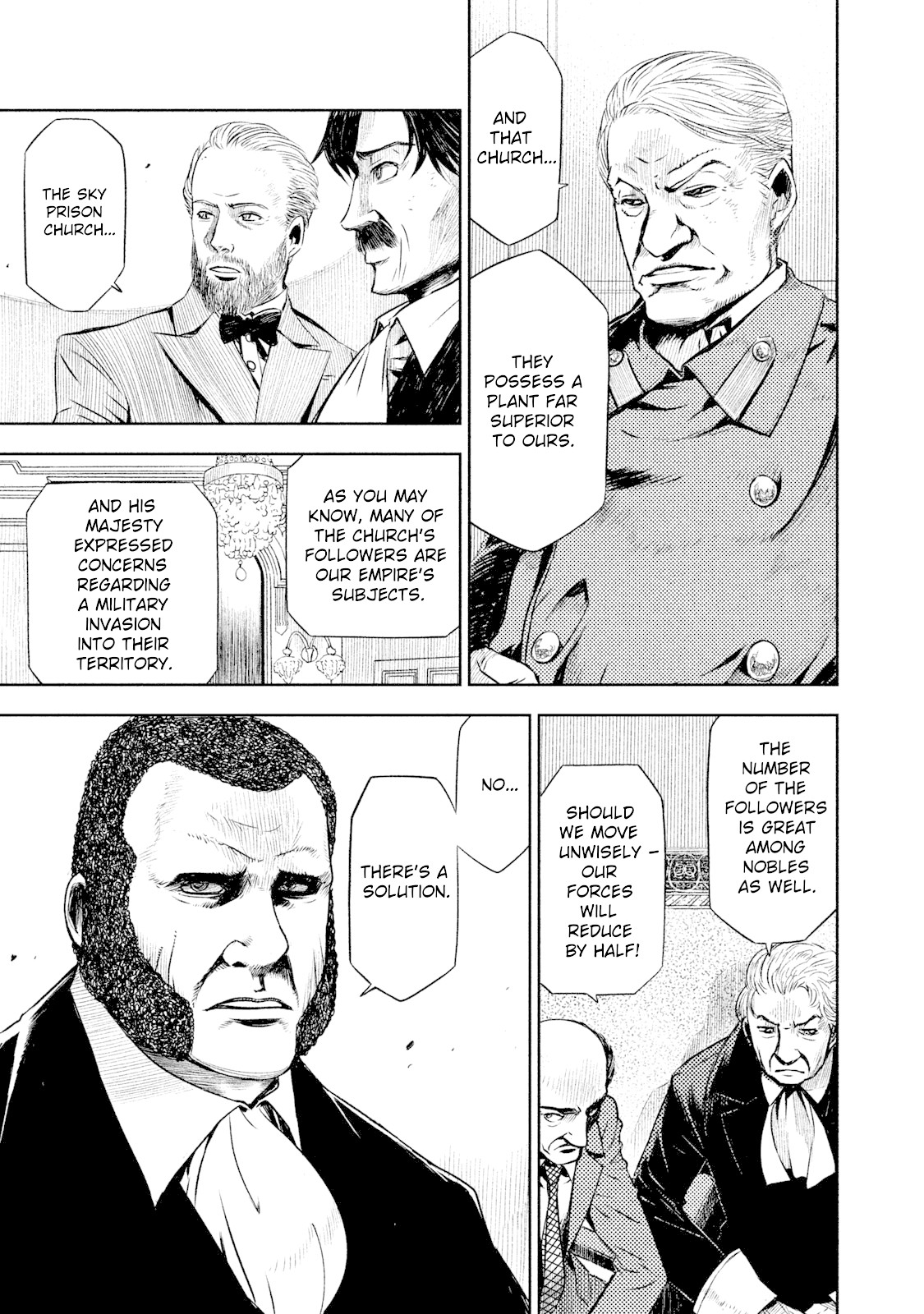 The Sky Prison: Avalon Chapter 3 page 3 - Chapter 3: Funerals