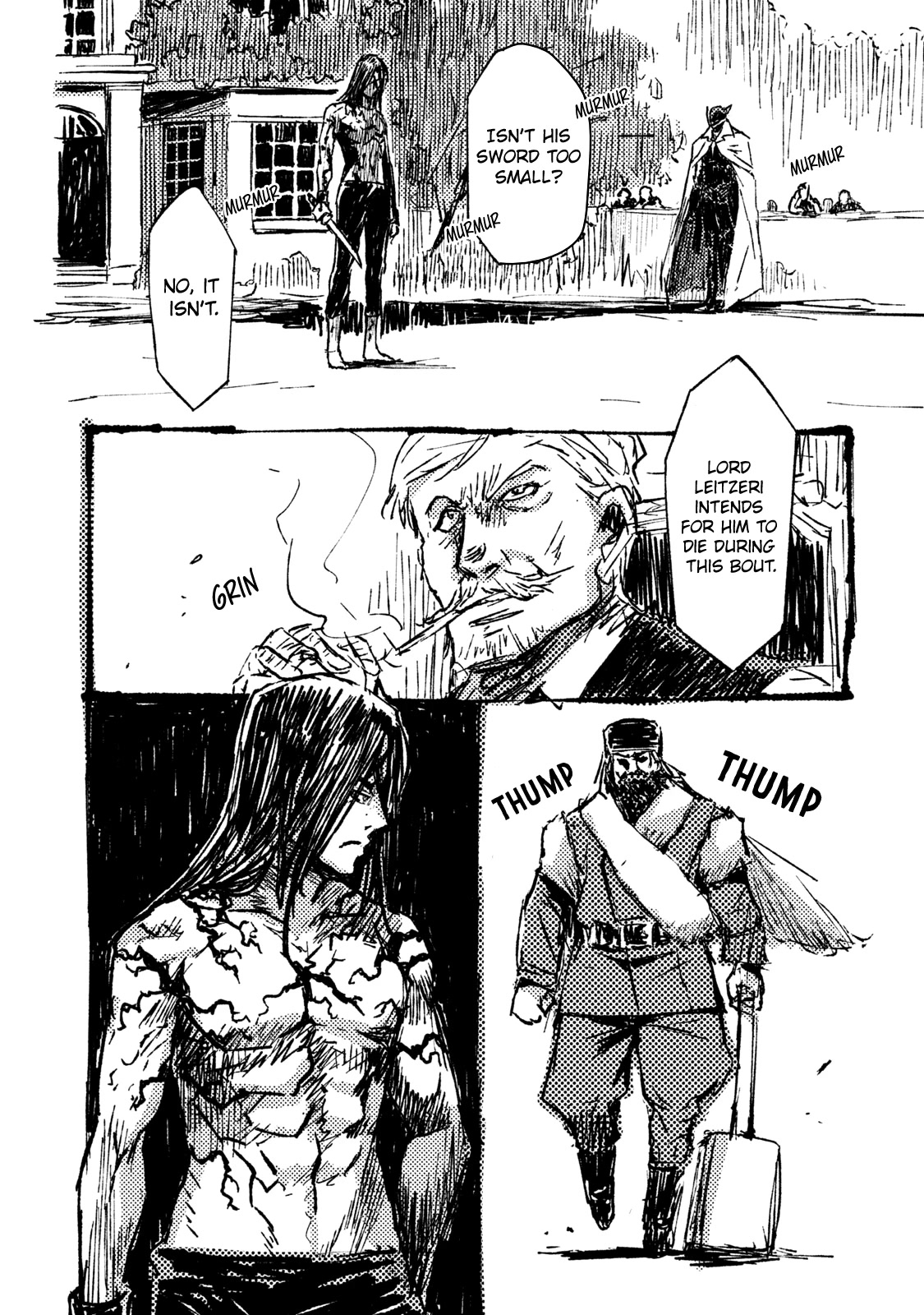 The Sky Prison: Avalon Chapter 4.5 page 5 - Chapter 4.5: Gladiator Johann