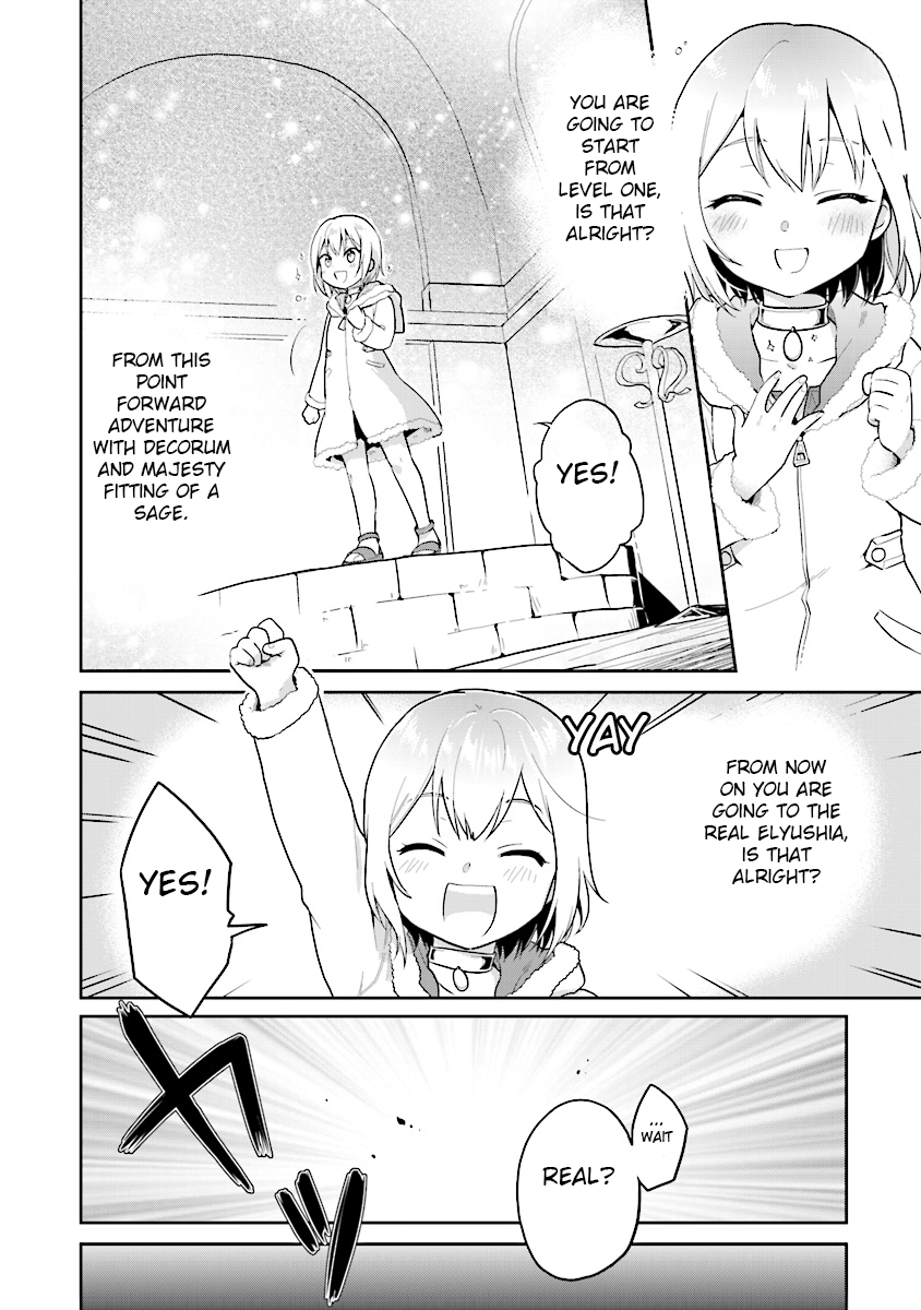 The Small Sage Will Try Her Best In the Different World from Lv. 1! Chapter 1 page 5 - Chapter 1: Where am I!?