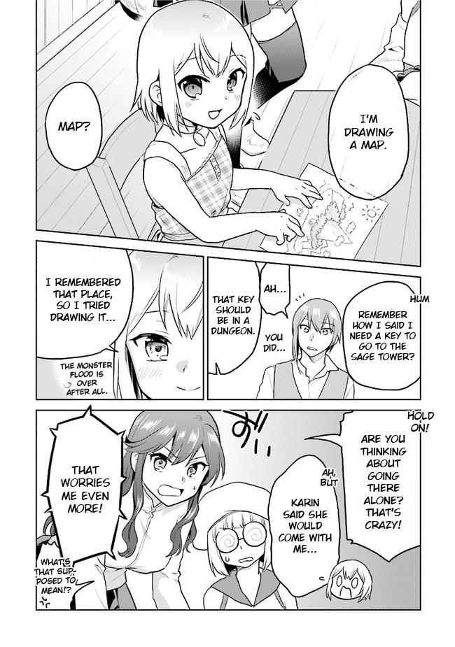 The Small Sage Will Try Her Best In the Different World from Lv. 1! Chapter 17 page 16 - Chapter 17: Why did you become big!?