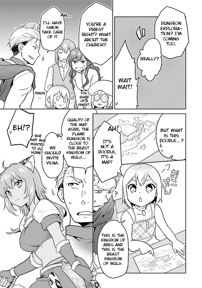 The Small Sage Will Try Her Best In the Different World from Lv. 1! Chapter 17 page 19 - Chapter 17: Why did you become big!?