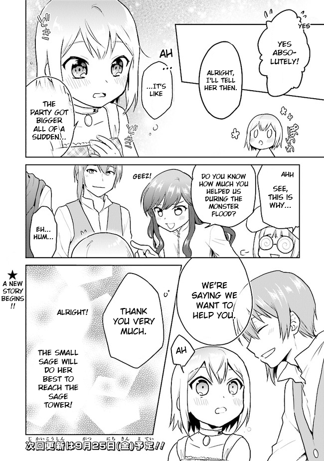 The Small Sage Will Try Her Best In the Different World from Lv. 1! Chapter 17 page 20 - Chapter 17: Why did you become big!?