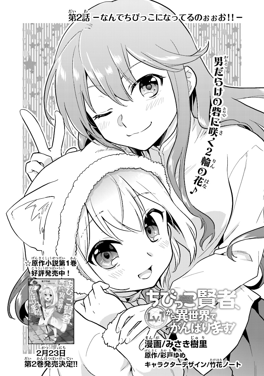 The Small Sage Will Try Her Best In the Different World from Lv. 1! Chapter 2 page 1 - Chapter 2: Why am I so smaaaall !!?