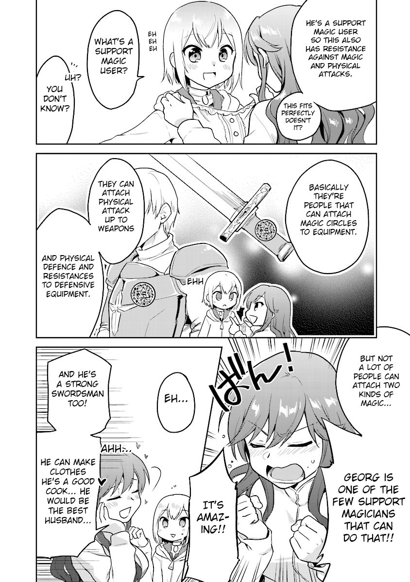 The Small Sage Will Try Her Best In the Different World from Lv. 1! Chapter 3.5 page 4 - Chapter 3.5: Amanda's sweethear!?