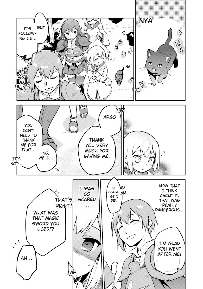 The Small Sage Will Try Her Best In the Different World from Lv. 1! Chapter 5 page 11 - Chapter 5: Cat, magical swordsman, and goblin!?