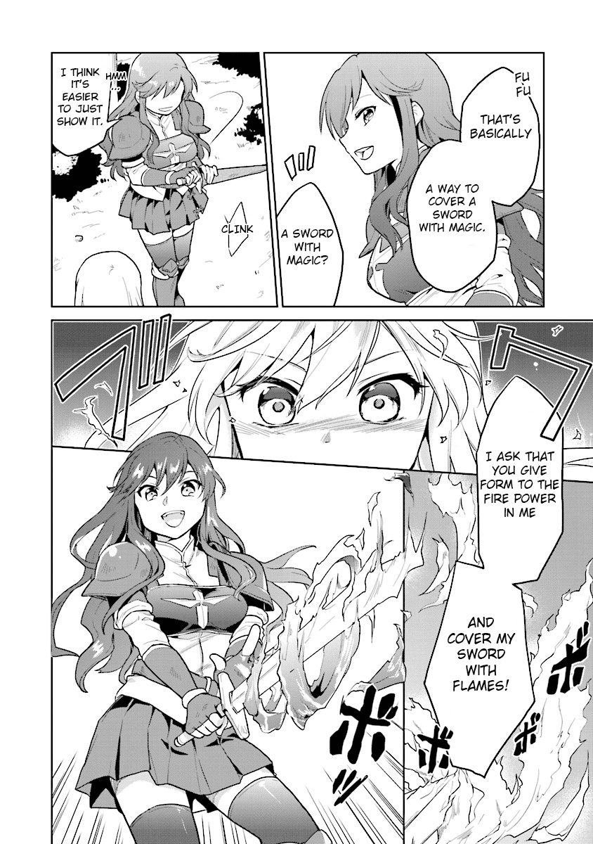 The Small Sage Will Try Her Best In the Different World from Lv. 1! Chapter 5 page 12 - Chapter 5: Cat, magical swordsman, and goblin!?