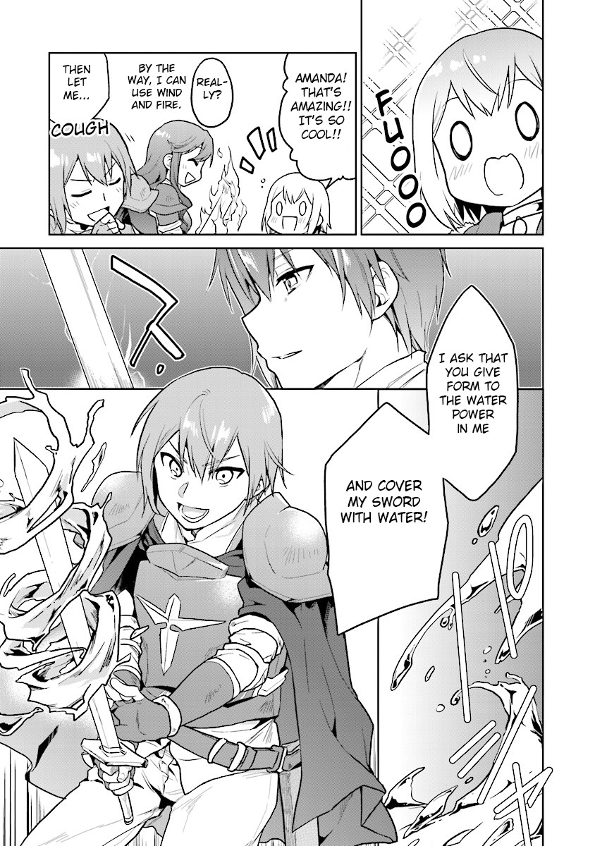 The Small Sage Will Try Her Best In the Different World from Lv. 1! Chapter 5 page 13 - Chapter 5: Cat, magical swordsman, and goblin!?