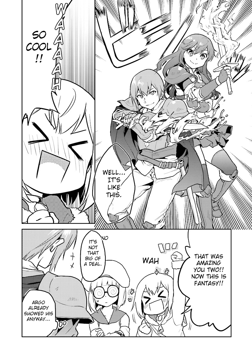 The Small Sage Will Try Her Best In the Different World from Lv. 1! Chapter 5 page 14 - Chapter 5: Cat, magical swordsman, and goblin!?