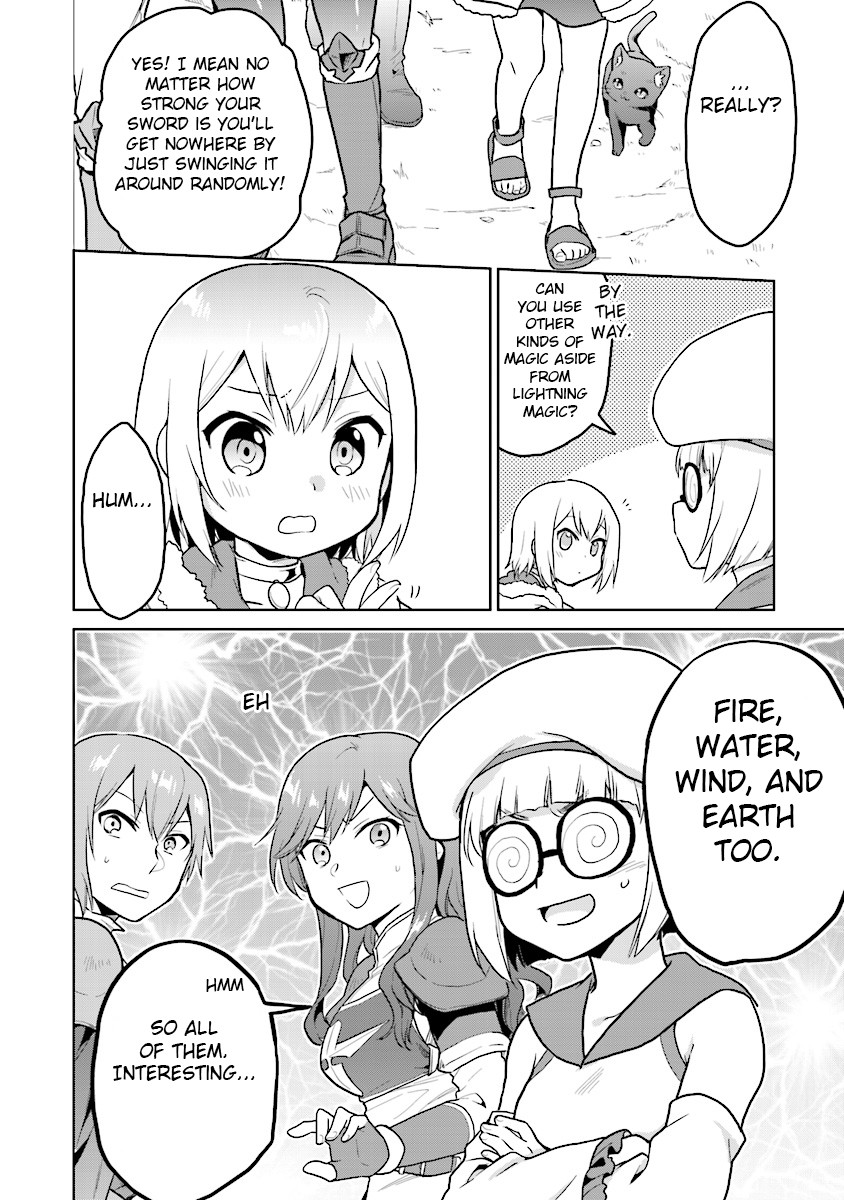 The Small Sage Will Try Her Best In the Different World from Lv. 1! Chapter 5 page 16 - Chapter 5: Cat, magical swordsman, and goblin!?