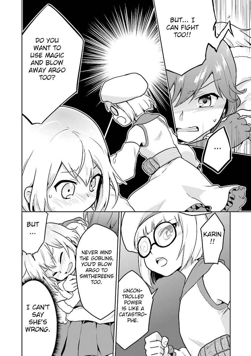 The Small Sage Will Try Her Best In the Different World from Lv. 1! Chapter 5 page 22 - Chapter 5: Cat, magical swordsman, and goblin!?