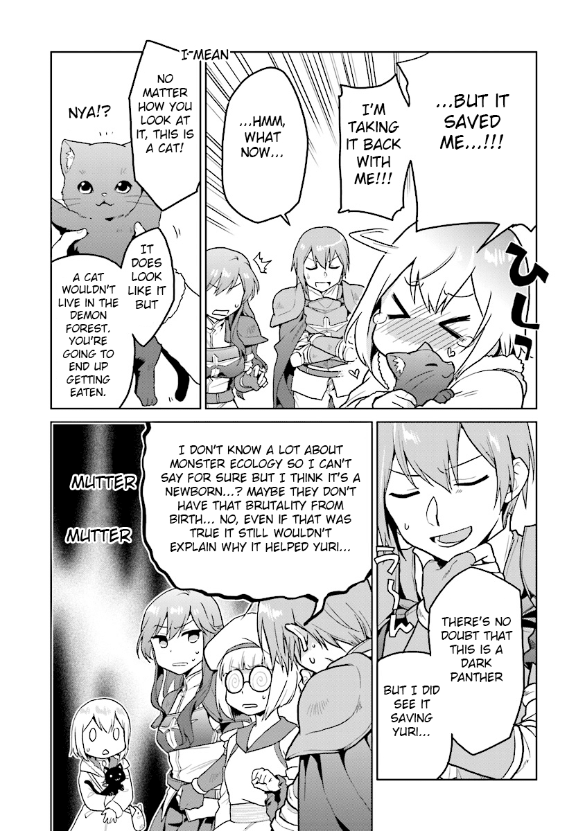 The Small Sage Will Try Her Best In the Different World from Lv. 1! Chapter 5 page 8 - Chapter 5: Cat, magical swordsman, and goblin!?