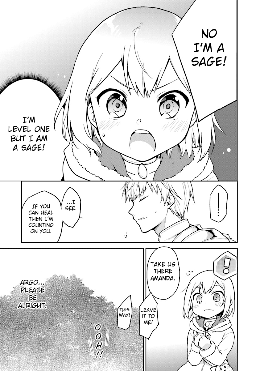 The Small Sage Will Try Her Best In the Different World from Lv. 1! Chapter 6 page 9 - Chapter 6: I want to protect too!!