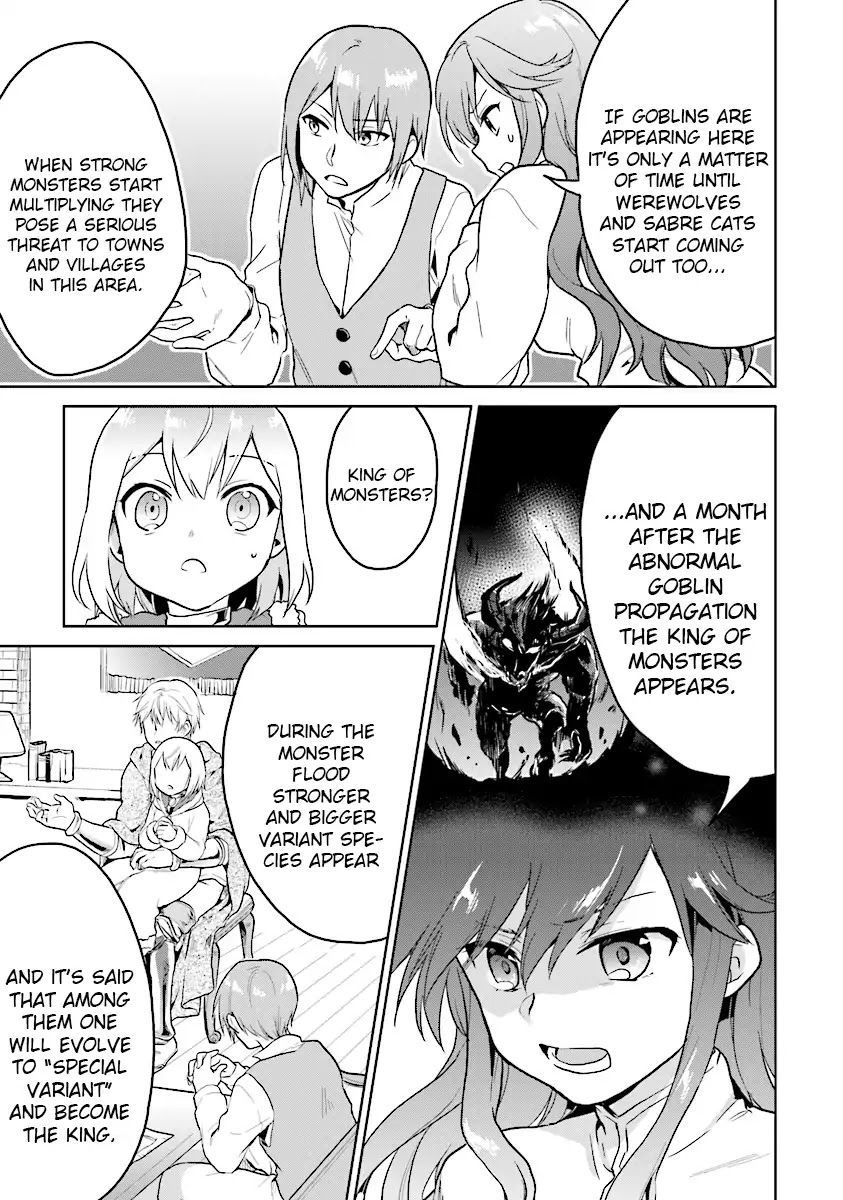 The Small Sage Will Try Her Best In the Different World from Lv. 1! Chapter 7 page 13 - Chapter 7: What’s a monster flood!?