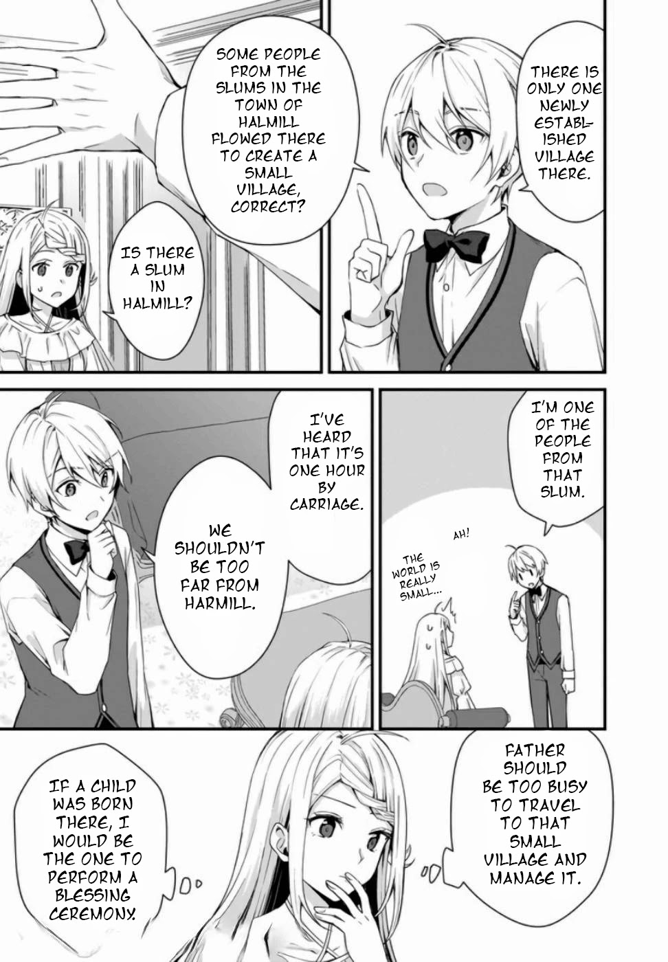 The Small Village of the Young Lady Without Blessing Chapter 4 page 8 - Chapter 4