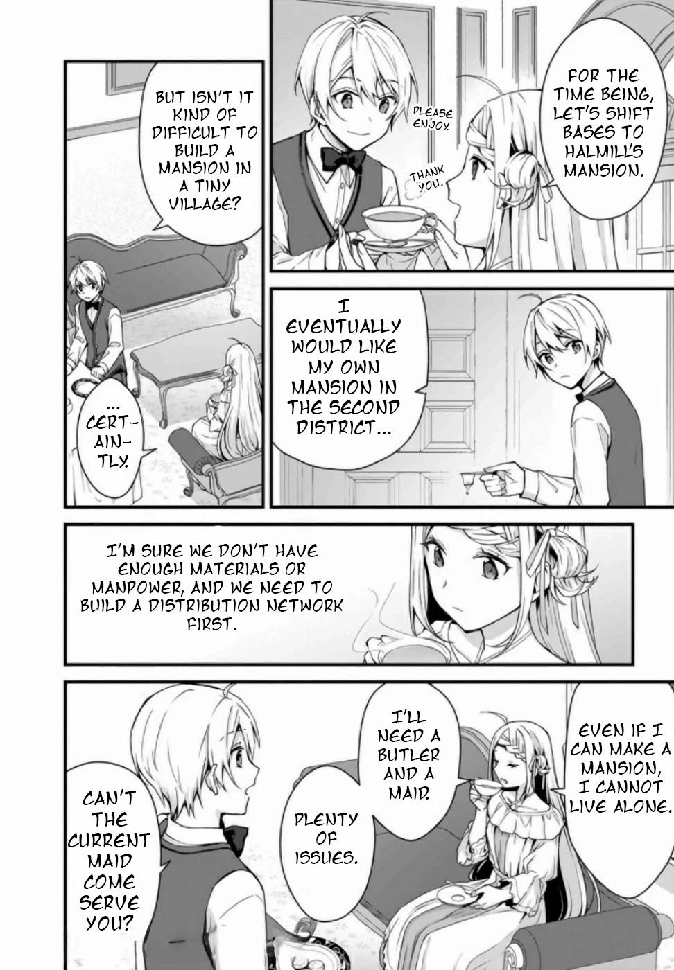 The Small Village of the Young Lady Without Blessing Chapter 4 page 9 - Chapter 4