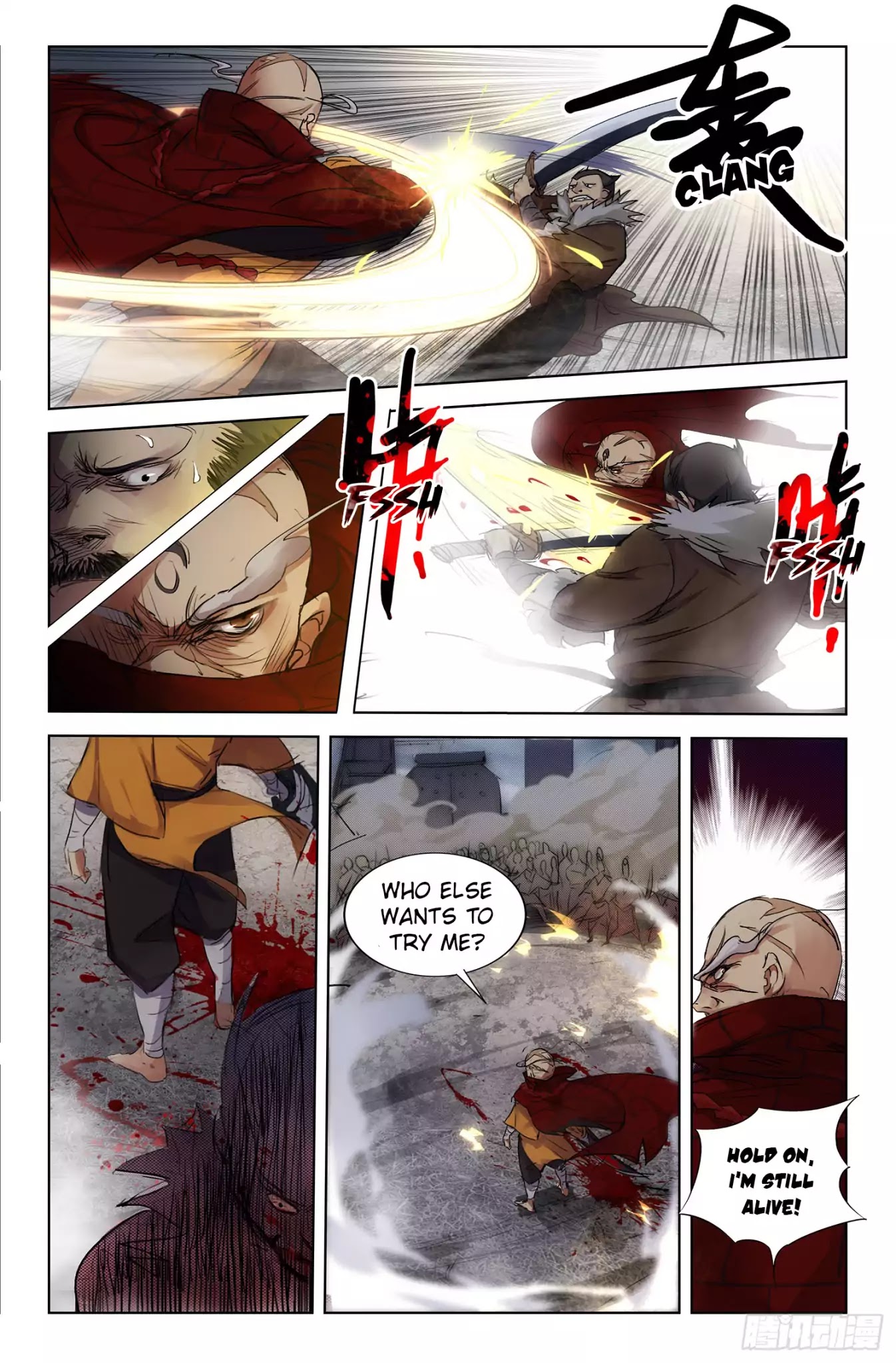 The Smiling, Proud Wanderer (Swordsman) Chapter 0 page 11 - Chapter Prologue