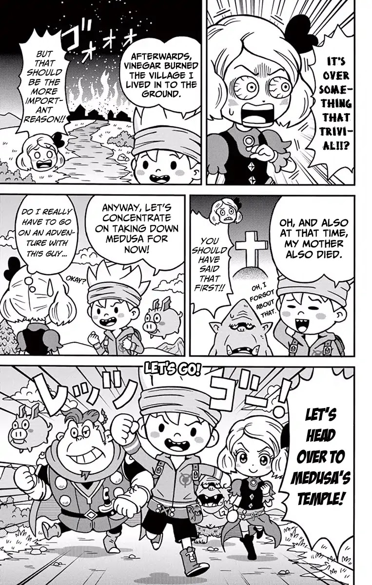 The Snack World (CoroCoro) Chapter 1 page 13 - Chapter 1: An adventure with exciting weapons and hilarious friends!!