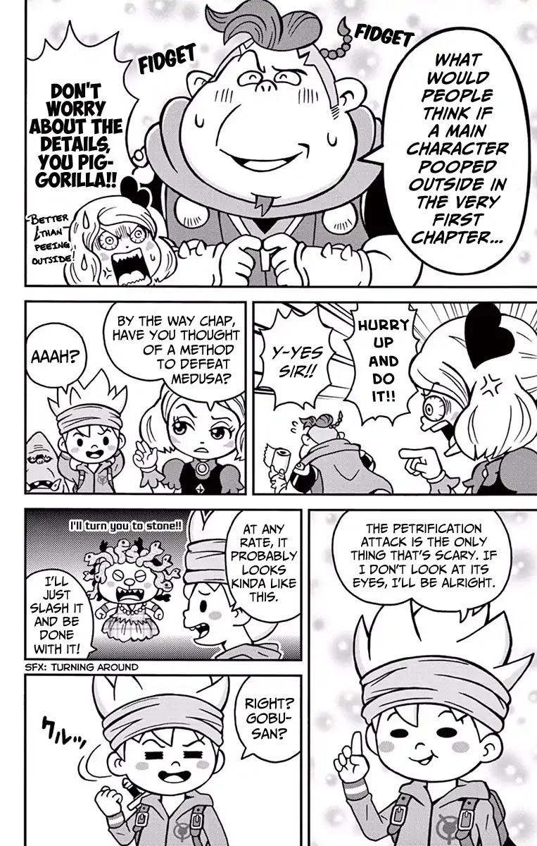 The Snack World (CoroCoro) Chapter 1 page 20 - Chapter 1: An adventure with exciting weapons and hilarious friends!!