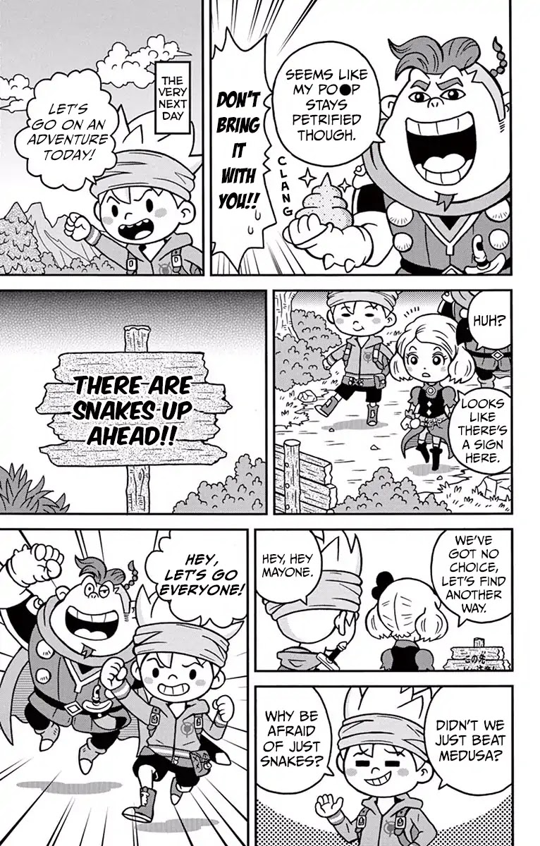 The Snack World (CoroCoro) Chapter 1 page 28 - Chapter 1: An adventure with exciting weapons and hilarious friends!!