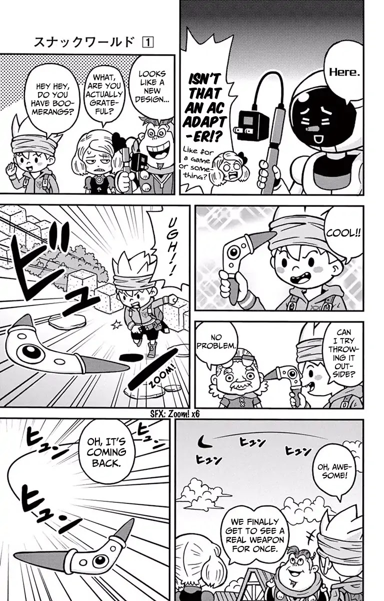 The Snack World (CoroCoro) Chapter 2 page 10 - Chapter 2: Talk of the town!! Super popular!!