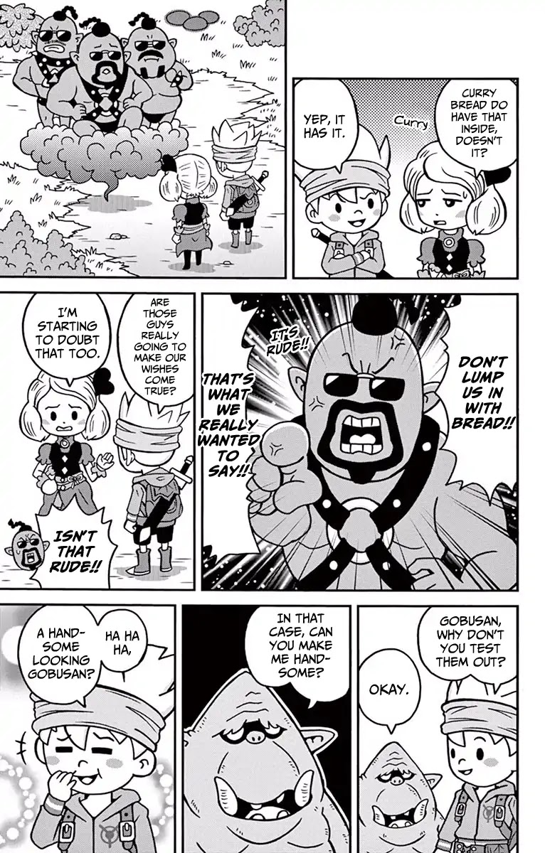 The Snack World (CoroCoro) Chapter 3 page 12 - Chapter 3: Gobusan is also getting bigger exponentially!?