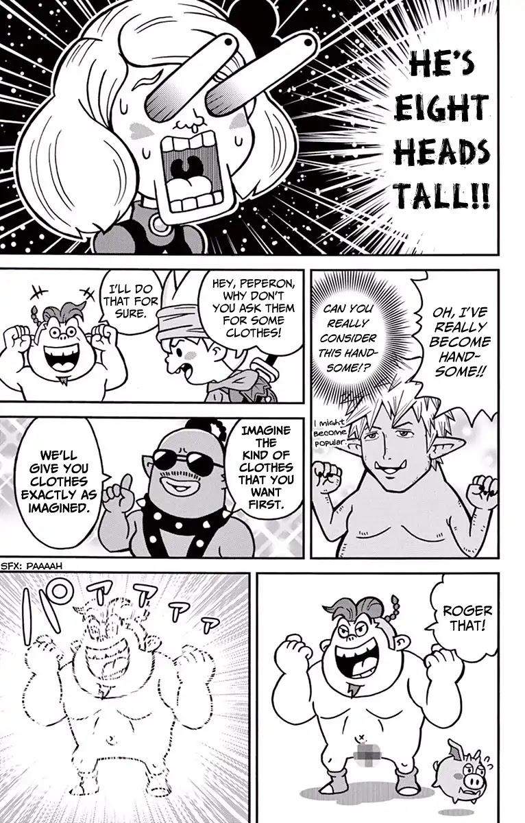 The Snack World (CoroCoro) Chapter 3 page 14 - Chapter 3: Gobusan is also getting bigger exponentially!?