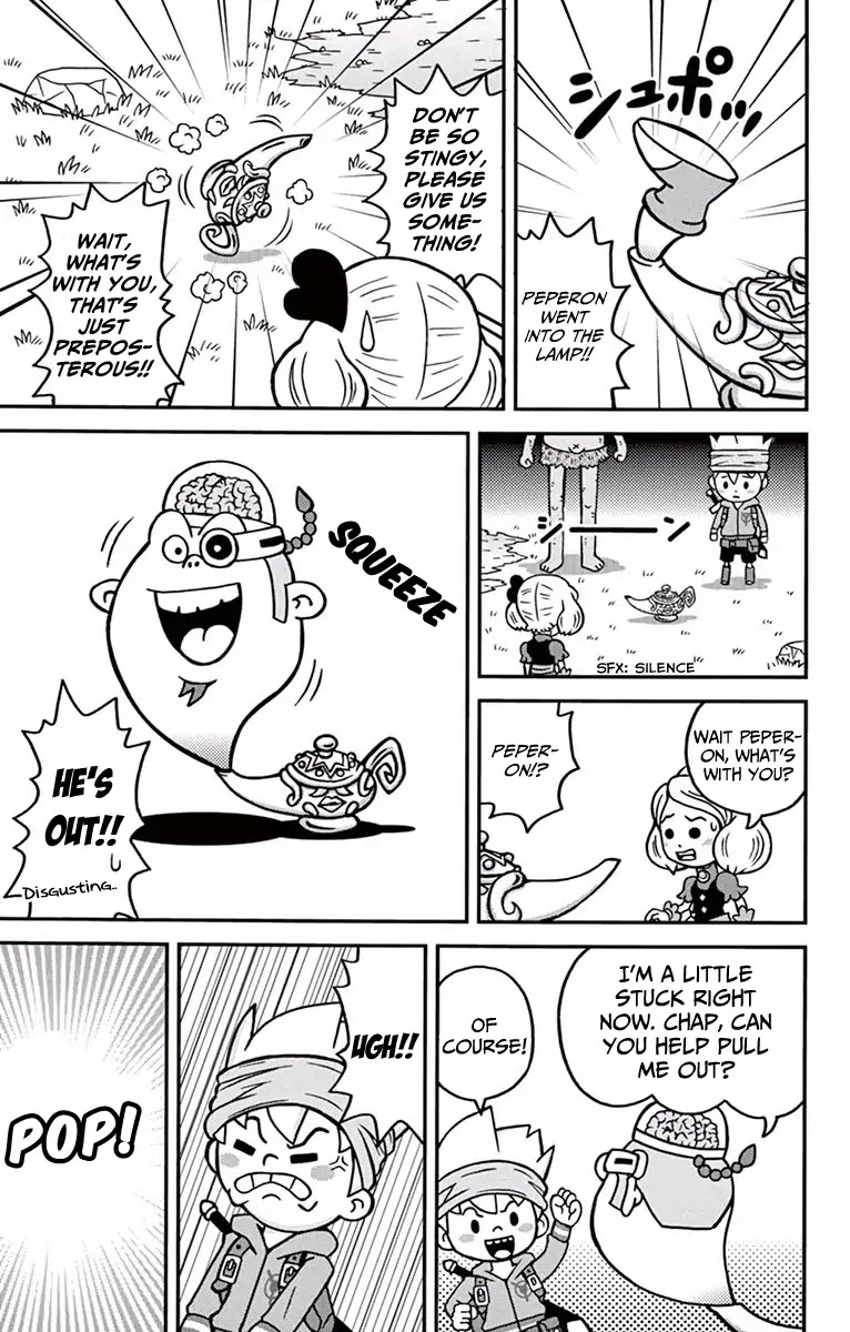 The Snack World (CoroCoro) Chapter 3 page 20 - Chapter 3: Gobusan is also getting bigger exponentially!?