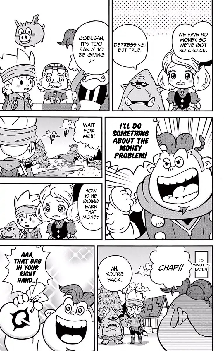 The Snack World (CoroCoro) Chapter 3 page 3 - Chapter 3: Gobusan is also getting bigger exponentially!?