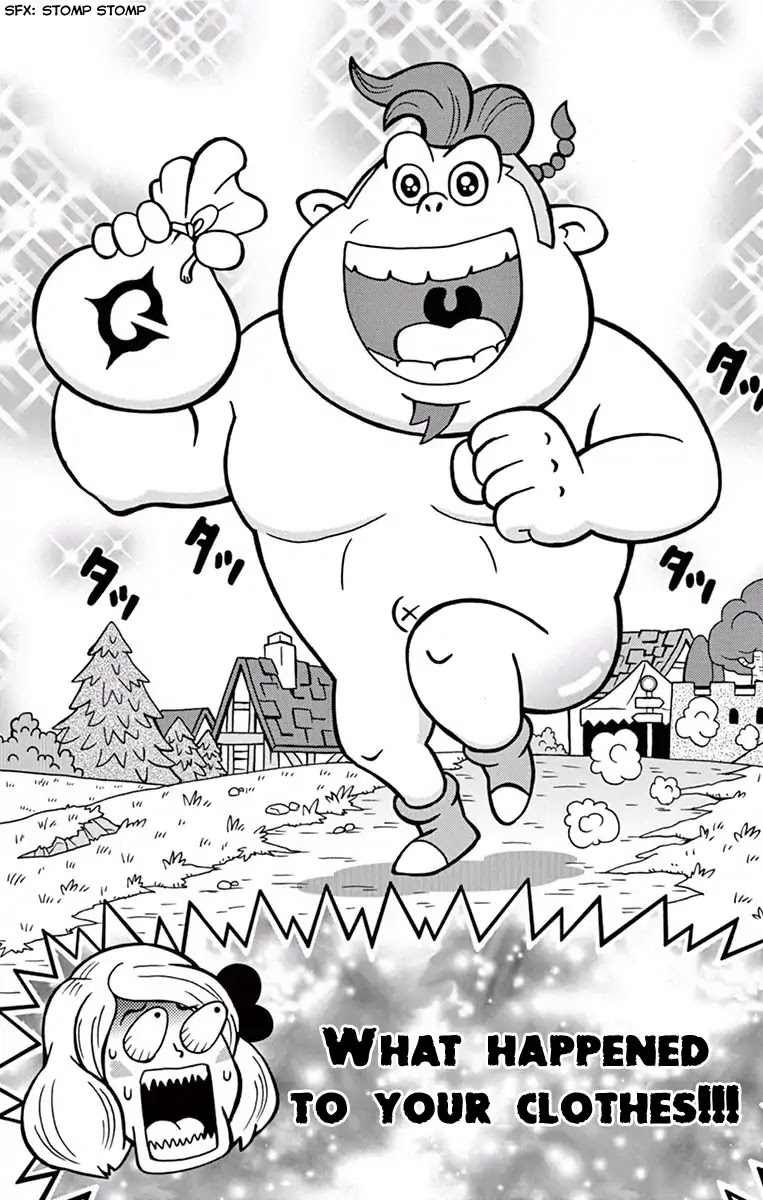 The Snack World (CoroCoro) Chapter 3 page 4 - Chapter 3: Gobusan is also getting bigger exponentially!?