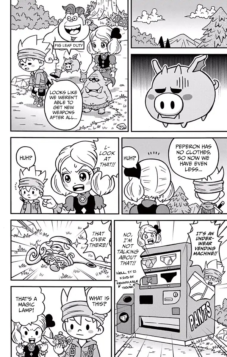 The Snack World (CoroCoro) Chapter 3 page 8 - Chapter 3: Gobusan is also getting bigger exponentially!?