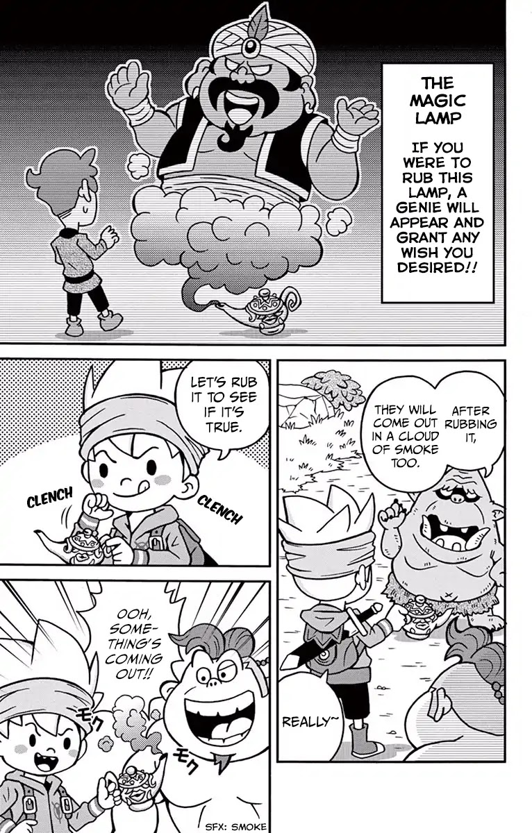 The Snack World (CoroCoro) Chapter 3 page 9 - Chapter 3: Gobusan is also getting bigger exponentially!?
