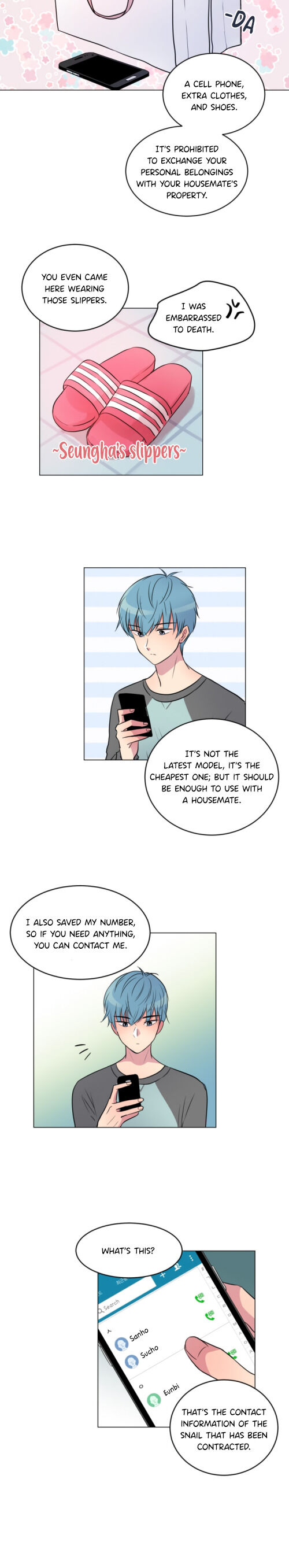The Snail in My House Chapter 5 page 6 - Chapter 5