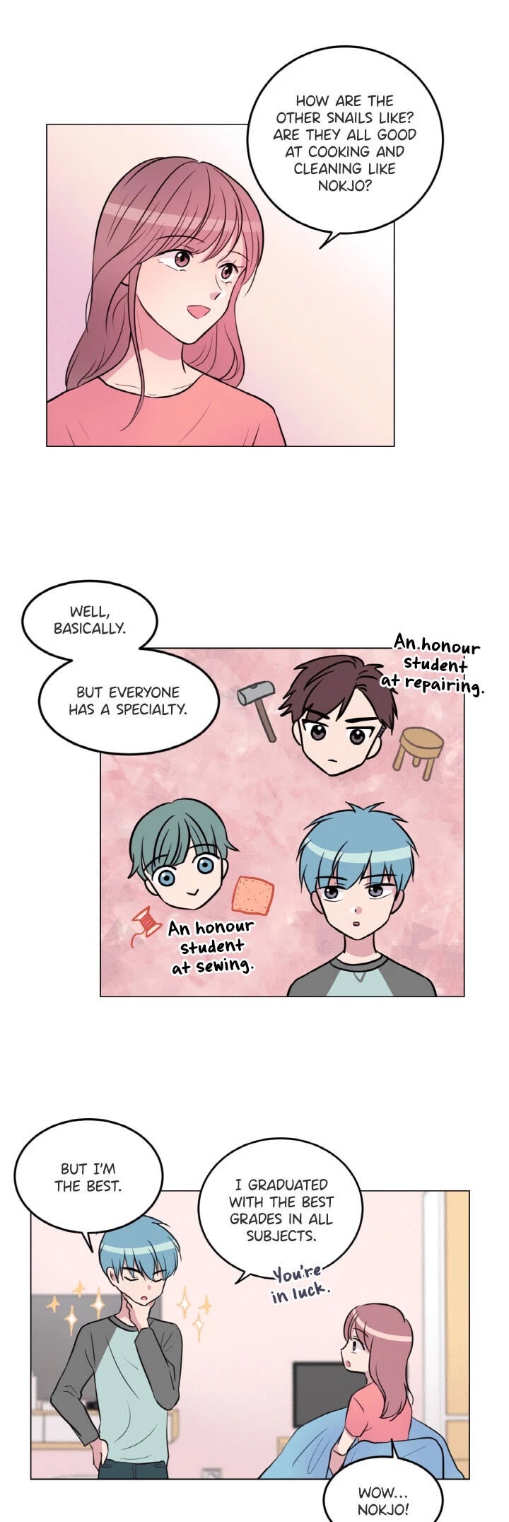 The Snail in My House Chapter 8 page 4 - Chapter 8