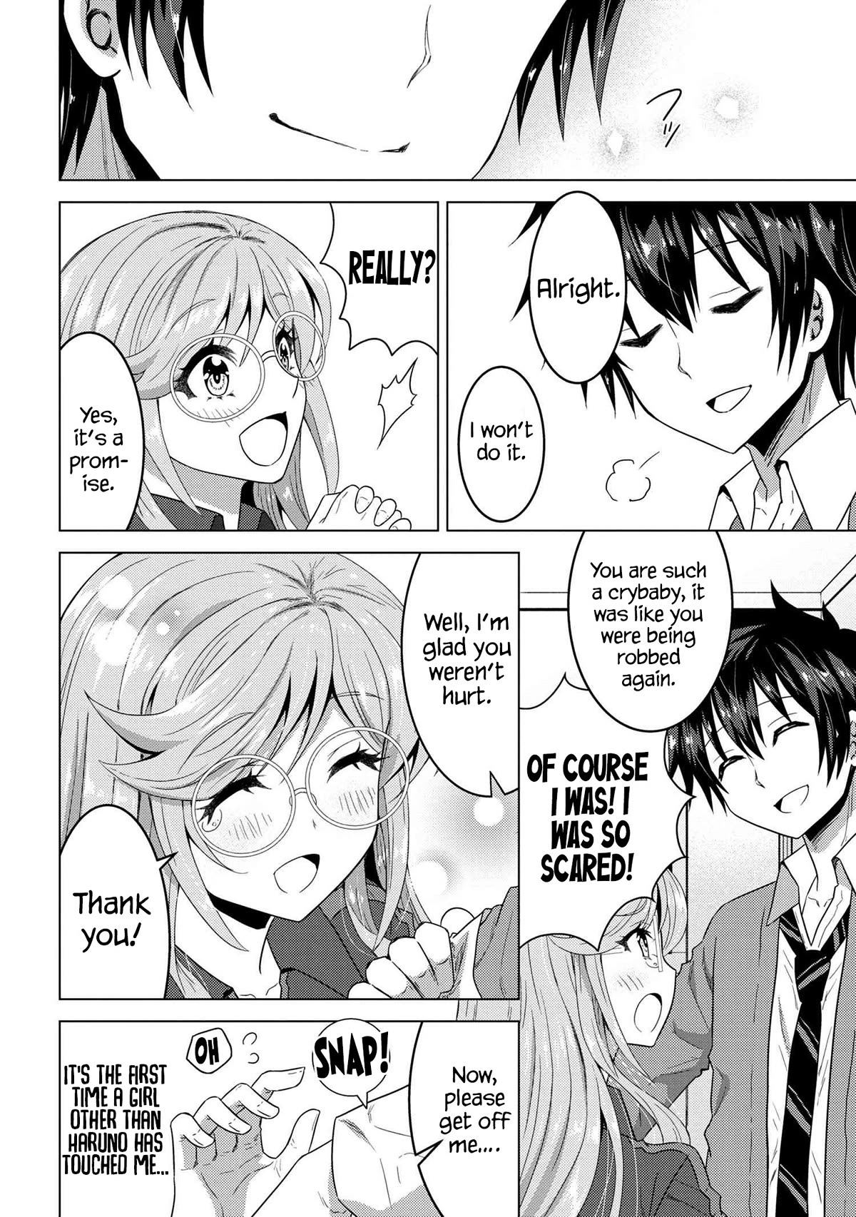 The Sobbing Clerk I Helped From the Convenience Store’s Robbery Is in Fact a Naive and Cute Gal From My Class Chapter 1 page 21 - Chapter 1