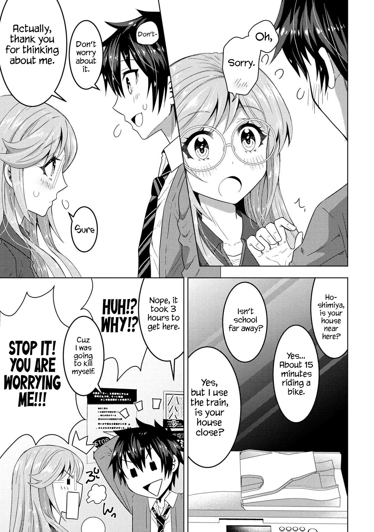 The Sobbing Clerk I Helped From the Convenience Store’s Robbery Is in Fact a Naive and Cute Gal From My Class Chapter 1 page 22 - Chapter 1
