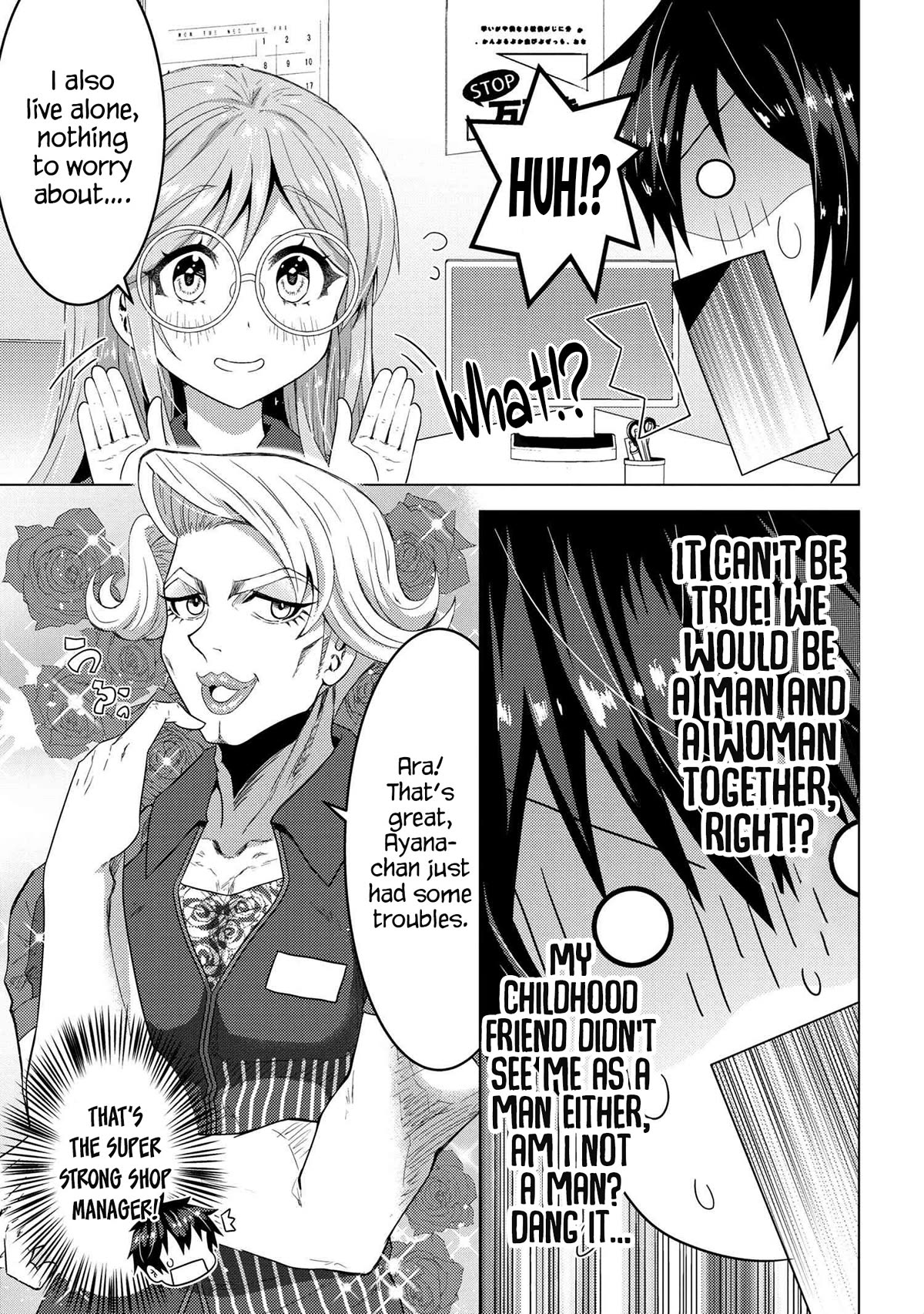 The Sobbing Clerk I Helped From the Convenience Store’s Robbery Is in Fact a Naive and Cute Gal From My Class Chapter 1 page 24 - Chapter 1