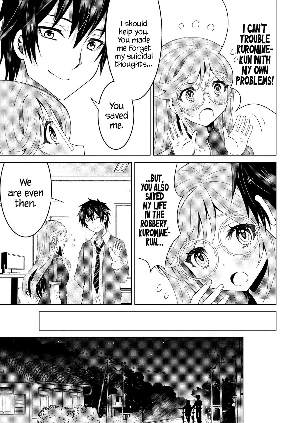 The Sobbing Clerk I Helped From the Convenience Store’s Robbery Is in Fact a Naive and Cute Gal From My Class Chapter 1 page 26 - Chapter 1
