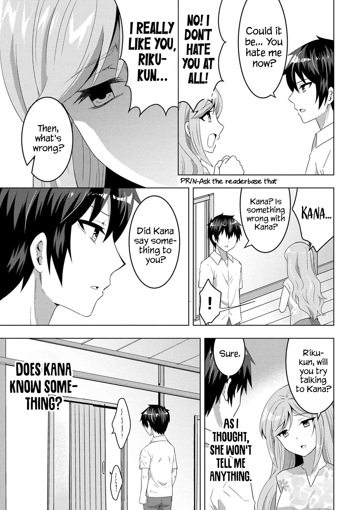 The Sobbing Clerk I Helped From the Convenience Store’s Robbery Is in Fact a Naive and Cute Gal From My Class Chapter 10.2 page 3 - Chapter 10.2