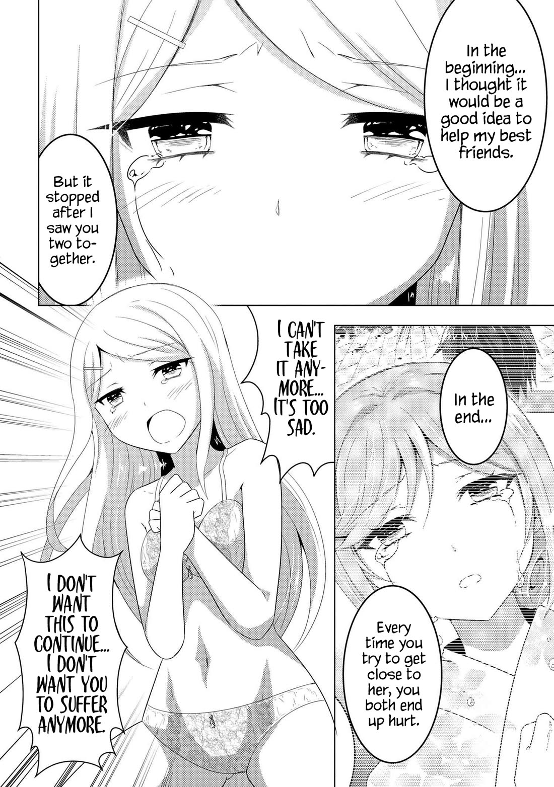 The Sobbing Clerk I Helped From the Convenience Store’s Robbery Is in Fact a Naive and Cute Gal From My Class Chapter 11.2 page 4 - Chapter 11.2