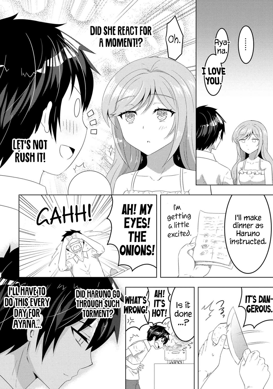 The Sobbing Clerk I Helped From the Convenience Store’s Robbery Is in Fact a Naive and Cute Gal From My Class Chapter 12.1 page 15 - Chapter 12.1