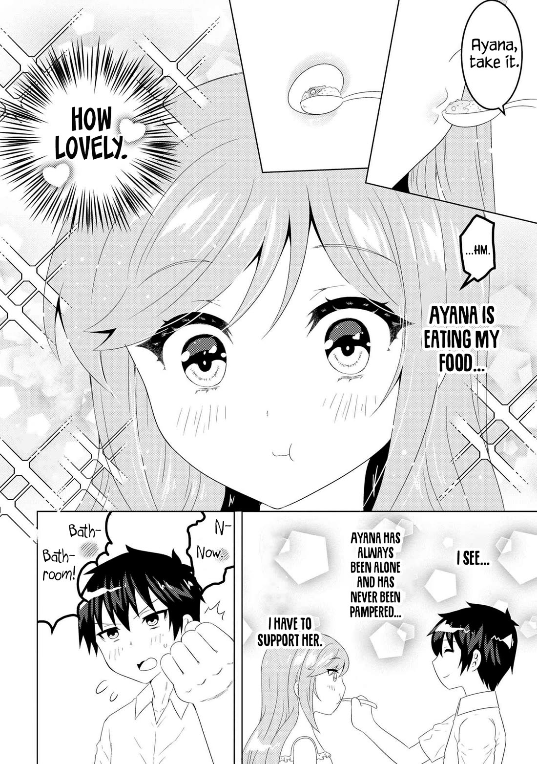 The Sobbing Clerk I Helped From the Convenience Store’s Robbery Is in Fact a Naive and Cute Gal From My Class Chapter 12.1 page 17 - Chapter 12.1