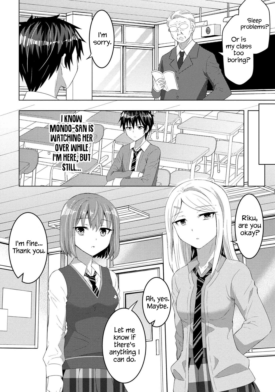 The Sobbing Clerk I Helped From the Convenience Store’s Robbery Is in Fact a Naive and Cute Gal From My Class Chapter 12.2 page 8 - Chapter 12.2