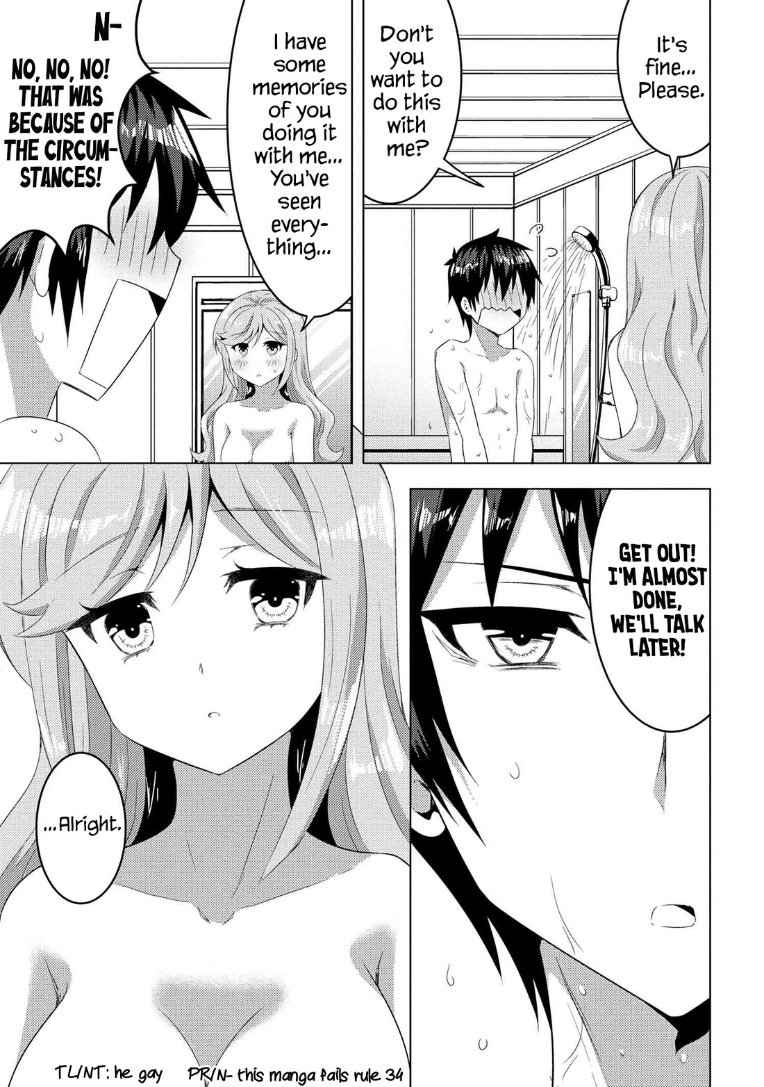 The Sobbing Clerk I Helped From the Convenience Store’s Robbery Is in Fact a Naive and Cute Gal From My Class Chapter 13.1 page 10 - Chapter 13.1