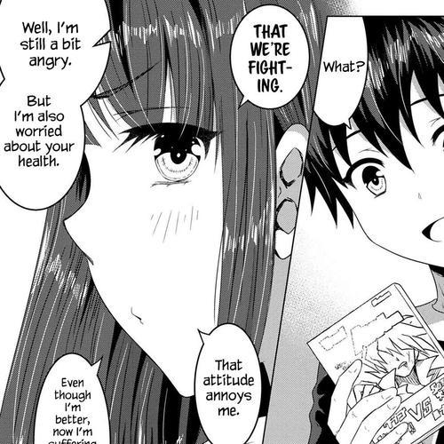 The Sobbing Clerk I Helped From the Convenience Store’s Robbery Is in Fact a Naive and Cute Gal From My Class Chapter 14.2 cover