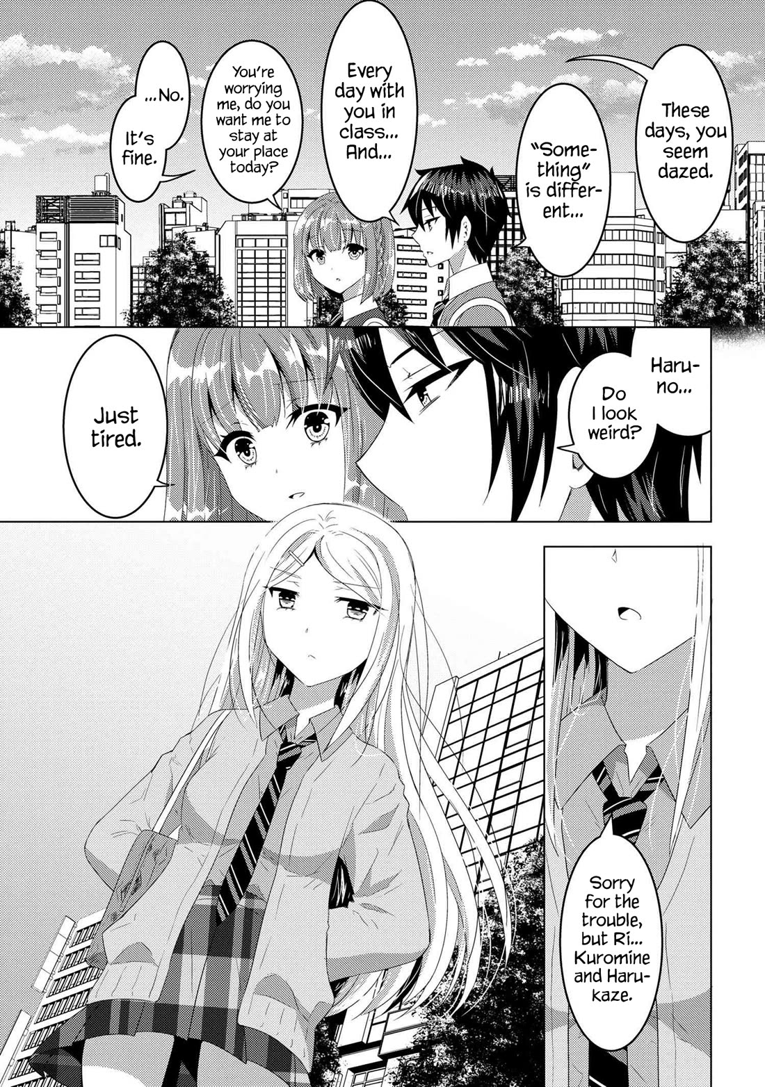 The Sobbing Clerk I Helped From the Convenience Store’s Robbery Is in Fact a Naive and Cute Gal From My Class Chapter 15.1 page 14 - Chapter 15.1