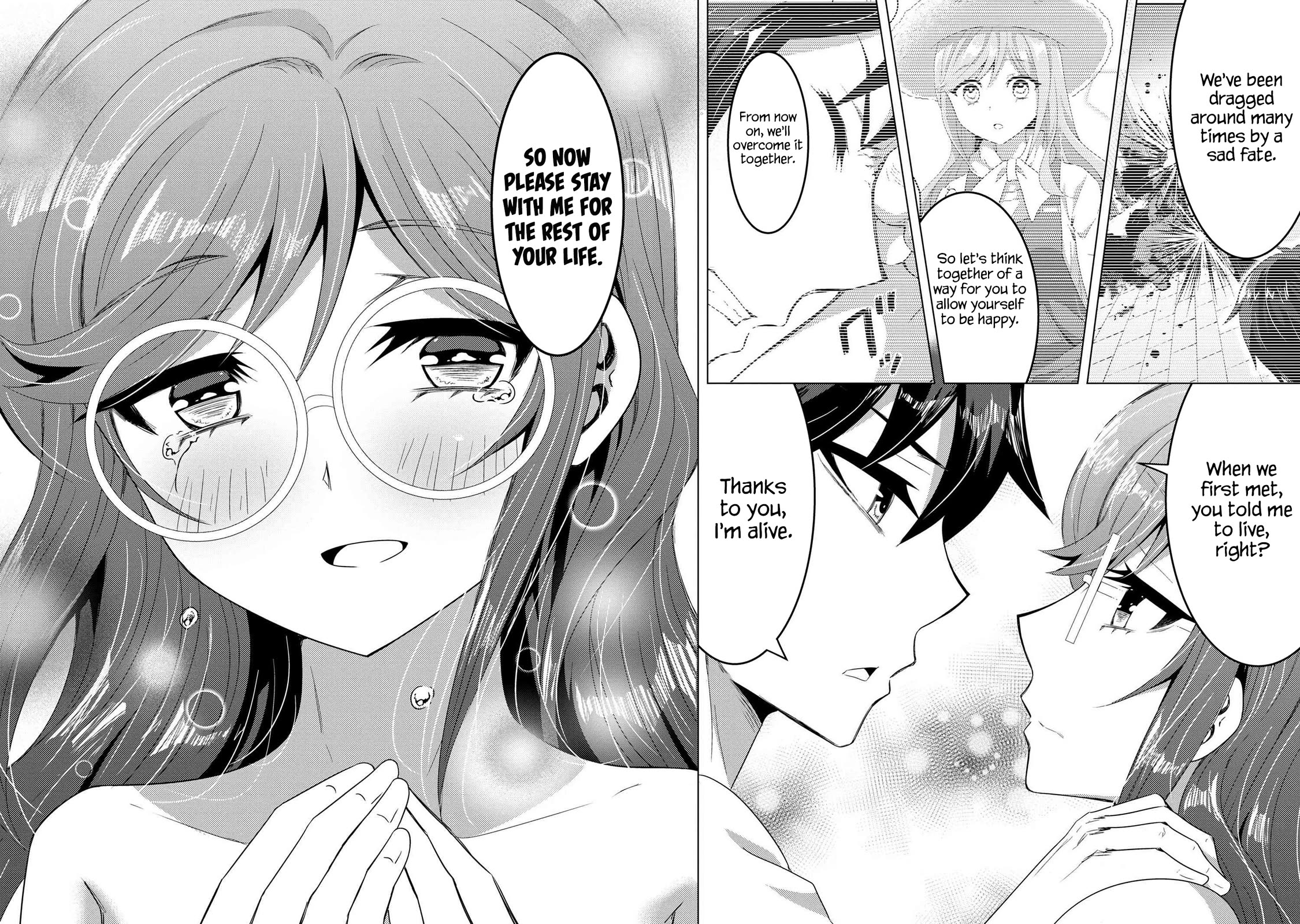 The Sobbing Clerk I Helped From the Convenience Store’s Robbery Is in Fact a Naive and Cute Gal From My Class Chapter 15.2 page 21 - Chapter 15.2 [END]