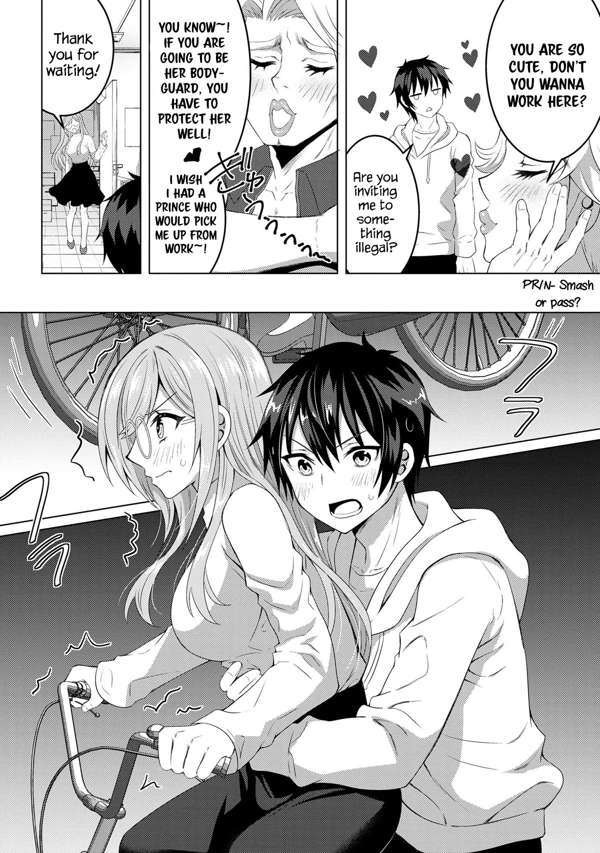 The Sobbing Clerk I Helped From the Convenience Store’s Robbery Is in Fact a Naive and Cute Gal From My Class Chapter 2 page 21 - Chapter 2